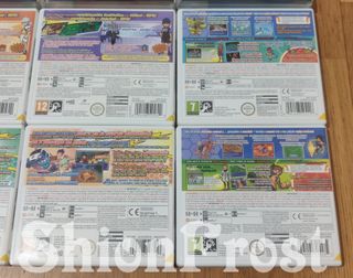 Cajas Inazuma Eleven Nintendo DS/3DS