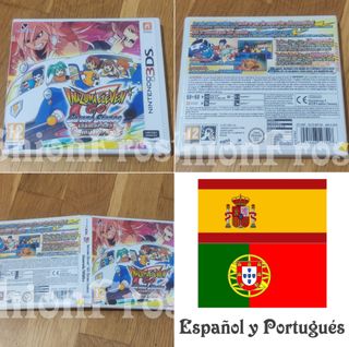 Cajas Inazuma Eleven Nintendo DS/3DS