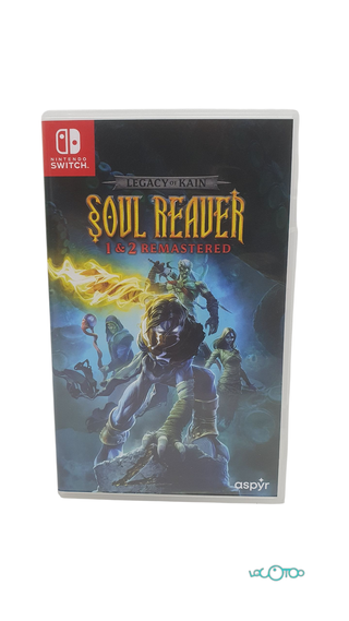Videojuego Legacy Of Kain Soul Reaver 1 Y 2 Switch
