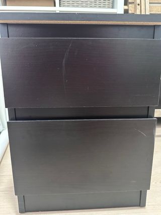 Cajonera Ikea Negra