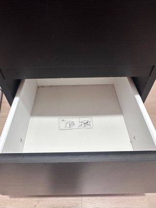 Cajonera Ikea Negra