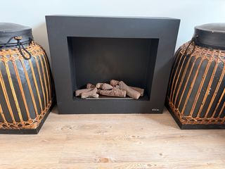 Chimenea Bioetanol Pureline Negra