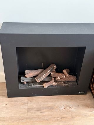 Chimenea Bioetanol Pureline Negra