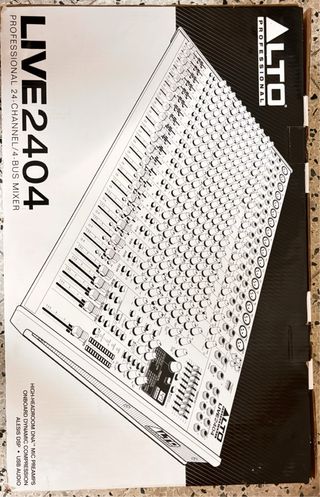 Mesa de Sonido Alto Live 2404 USB