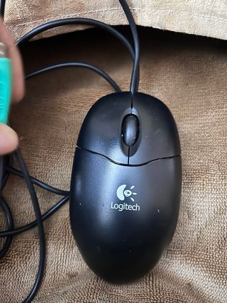 Ratón Logitech Negro PS/2
