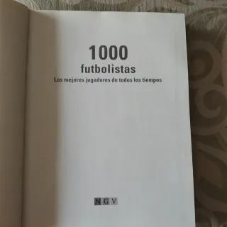 Libro de los 1000 mejores jugadores