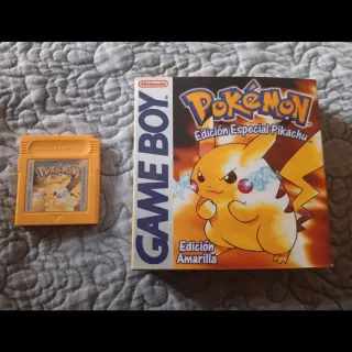 Pokémon Rojo, Azul y Amarillo Game Boy
