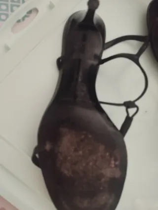 Sandalias Tacón Martínez Valero Negras