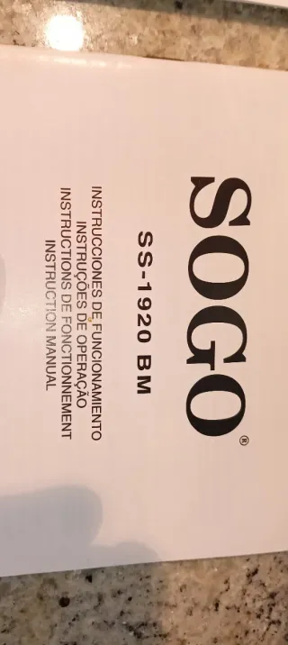 Panificadora SOGO, horno asador, robot de cocina.
