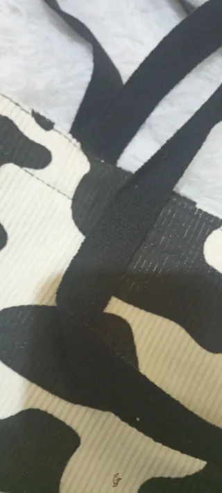 Bolso estampado vaca