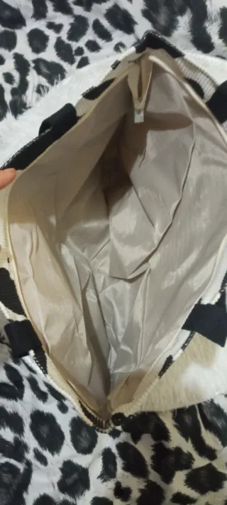 Bolso estampado vaca