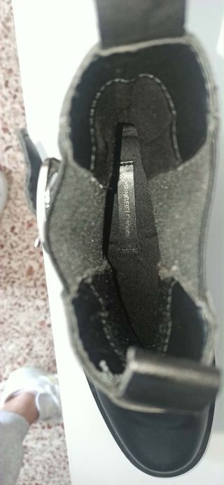 Botines negros mujer