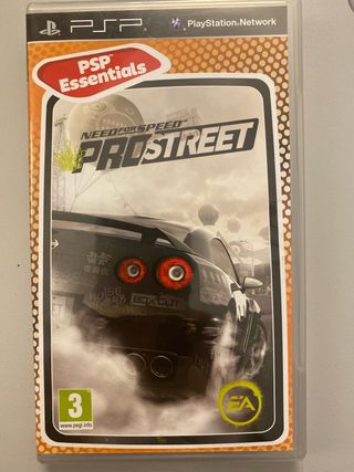 PSP Need for Speed ProStreet EA Racing