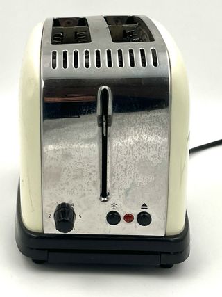 Tostadora Russell Hobbs 2 ranuras Crema/Cromo