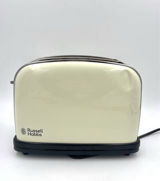 Tostadora Russell Hobbs 2 ranuras Crema/Cromo