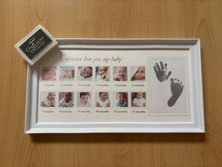 Marco de fotos para bebé MI PRIMER AÑO