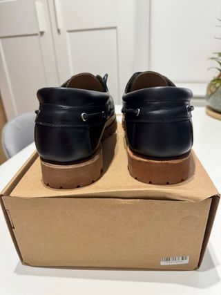 Nauticos de Piel Negros