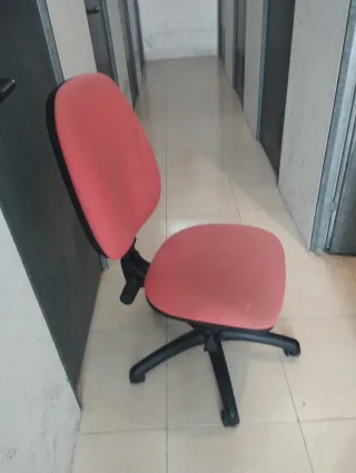 Silla de escritorio rosa