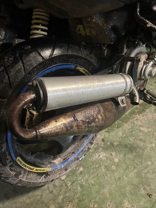 Yasuni Z Tubo de Escape Minarelli Horizontal