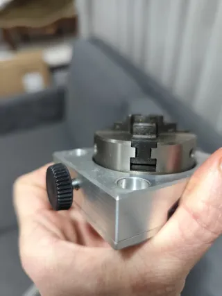 Mordaza y cabezal divisor Proxxon MF70