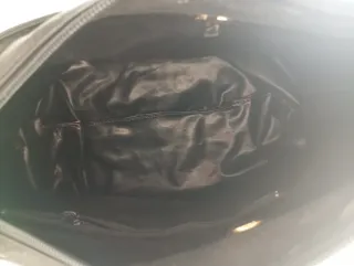 Borsa vintage trapuntata nera