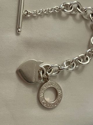 Pulsera Tiffany & Co. Corazón Plata