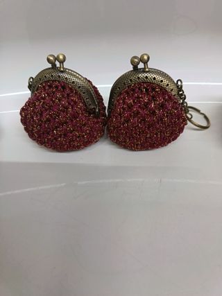 Portachiavi uncinetto clic clac