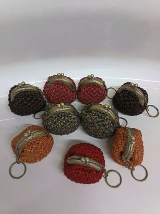 Portachiavi uncinetto clic clac