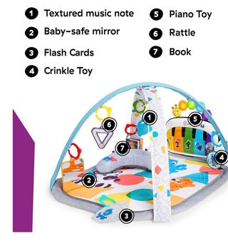 Manta actividades Baby Einstein 4en1