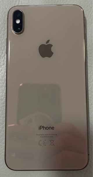 iPhone XS Max Dorado 100% Batería