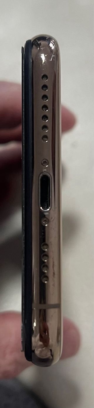 iPhone XS Max Dorado 100% Batería