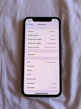 iPhone XS 64GB Negro