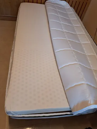 Colchón látex 105 cm x 2 m