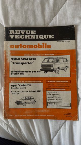 Revista volkswagen t3 en frances