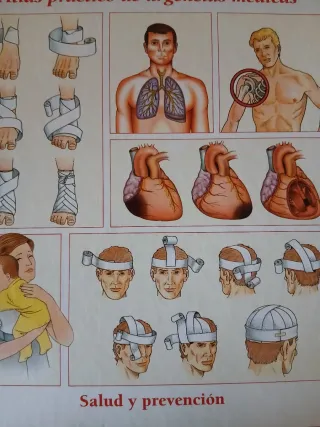 Atlas 3 tomos Primeros Auxilios