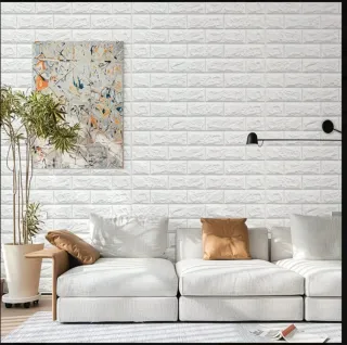 50 Paneles de pared de Ladrillo 3D