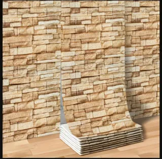 50 Paneles de pared de Ladrillo 3D