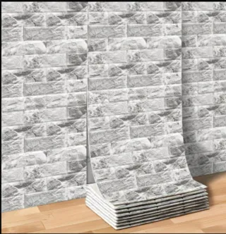 50 Paneles de pared de Ladrillo 3D