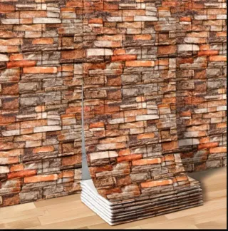 50 Paneles de pared de Ladrillo 3D