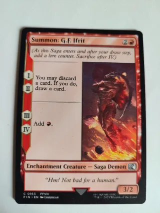 Carta Magic The Gathering Final Fantasy MTG