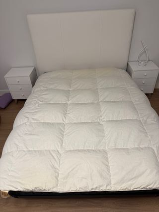 Cama 135x190 con cabecero