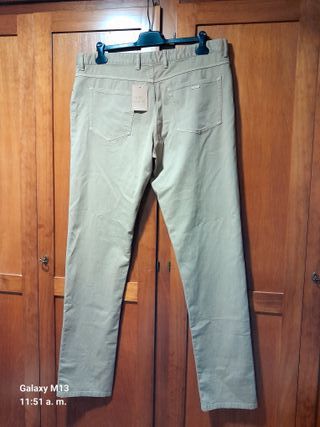 Pantalón Paul & Shark Talla 56 Beige