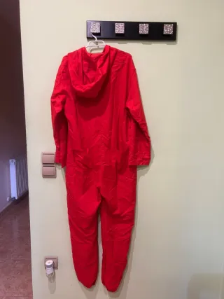 Disfraz mono rojo talla M