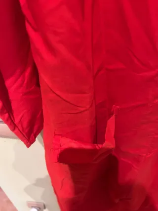 Disfraz mono rojo talla M