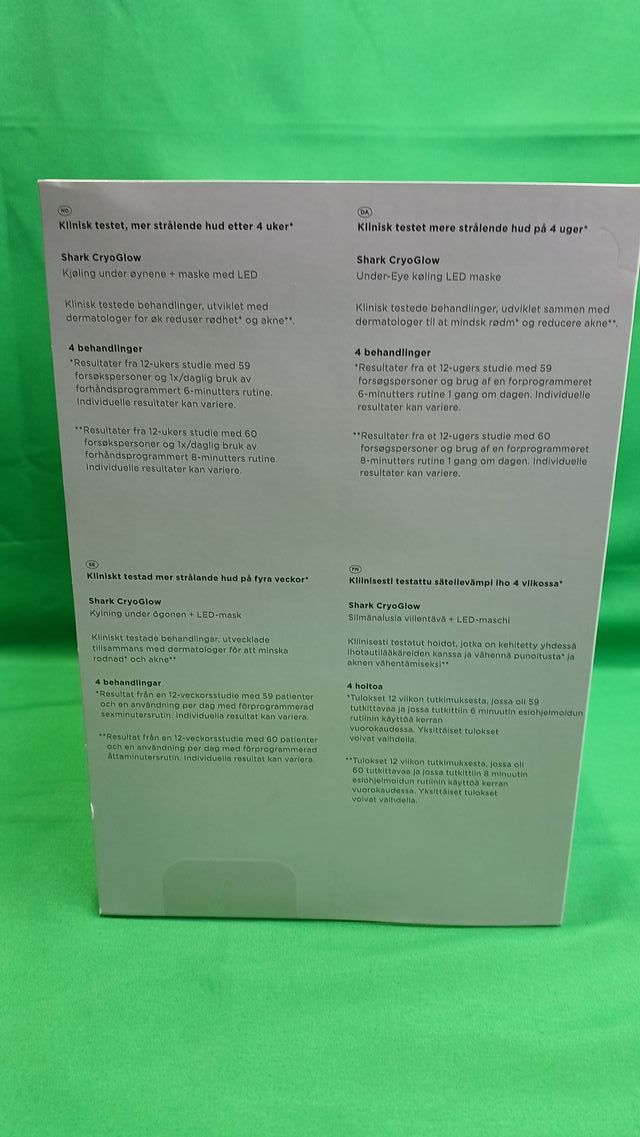 Shark CryoGlow Mascarilla LED Facial Antiedad