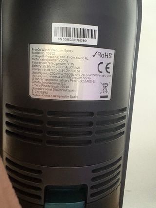 Fregona Cecotec FreeGo Wash&Vacuum spray