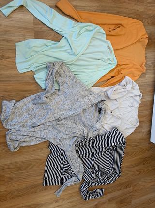 Lote 5 chaquetas punto talla M bueb estado