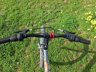 Bicicleta Naranja Aluminio