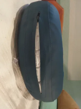 Collar inflable protector para perro.