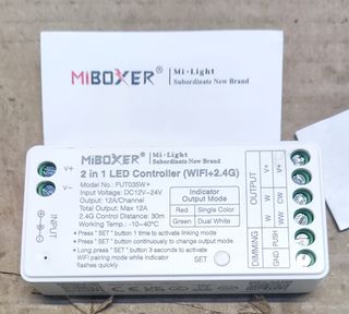 Controller LED MiBoxer 2in1 WiFi+2.4G FUT035W+